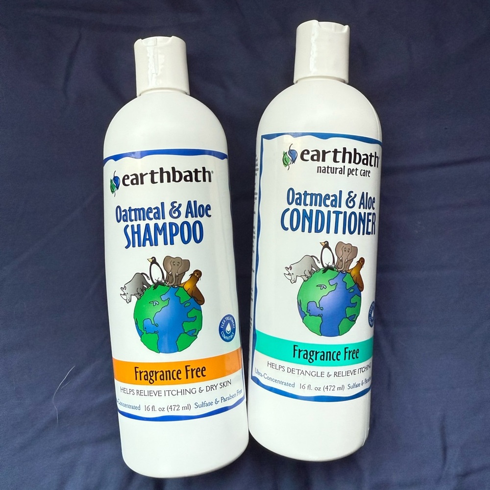 Earth Oatmeal & Aloe Shampoo and Conditioner Set - Fragrance Free
